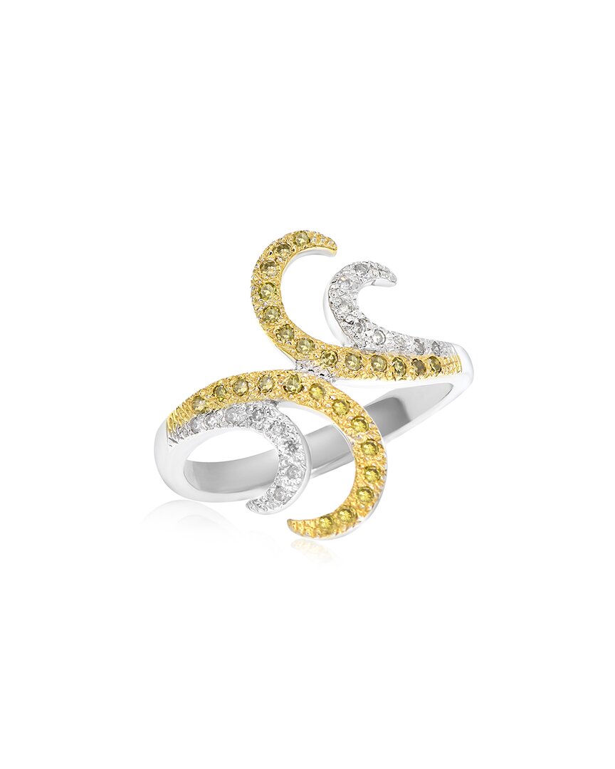 Diana M. 14k Two-tone Diamond Ring