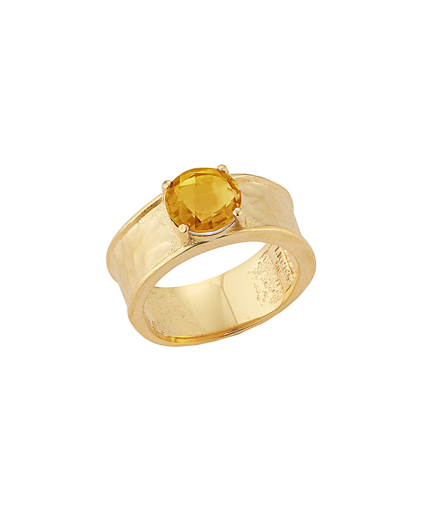 I. Reiss 14k 1.50 Ct. Tw. Citrine Color Ring