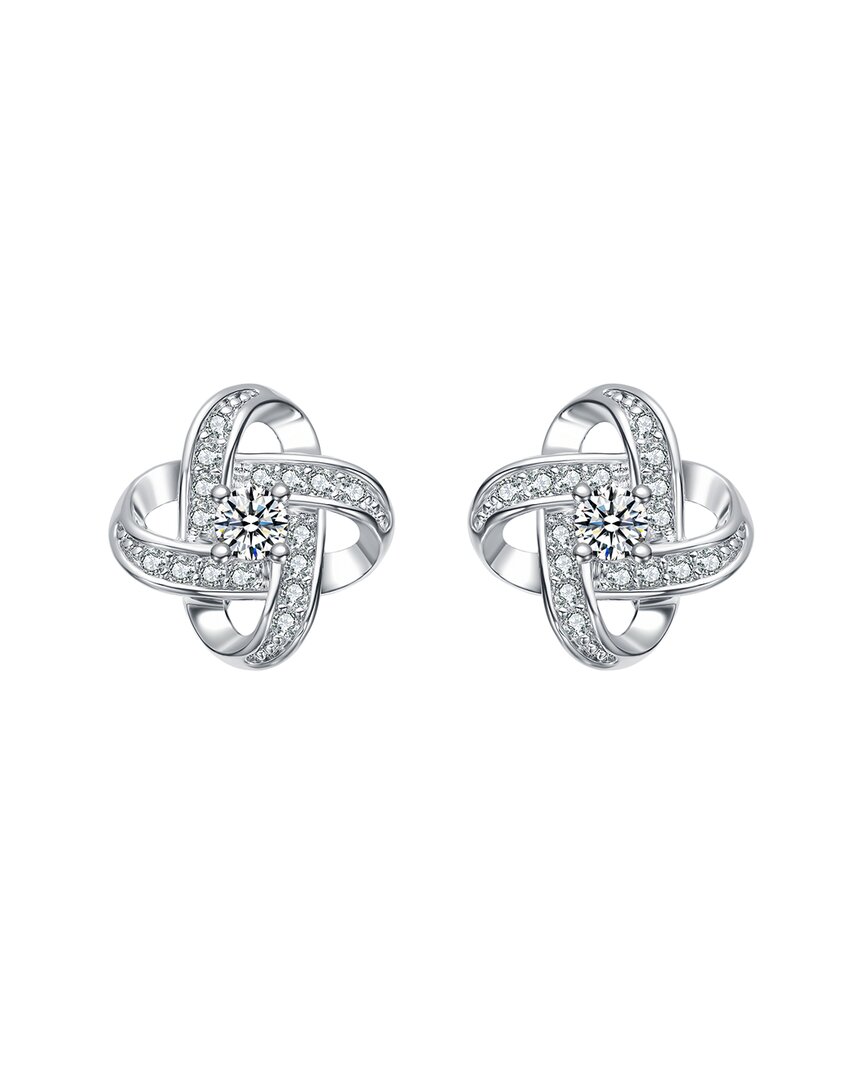 Rachel Glauber Diamond Cz Earrings