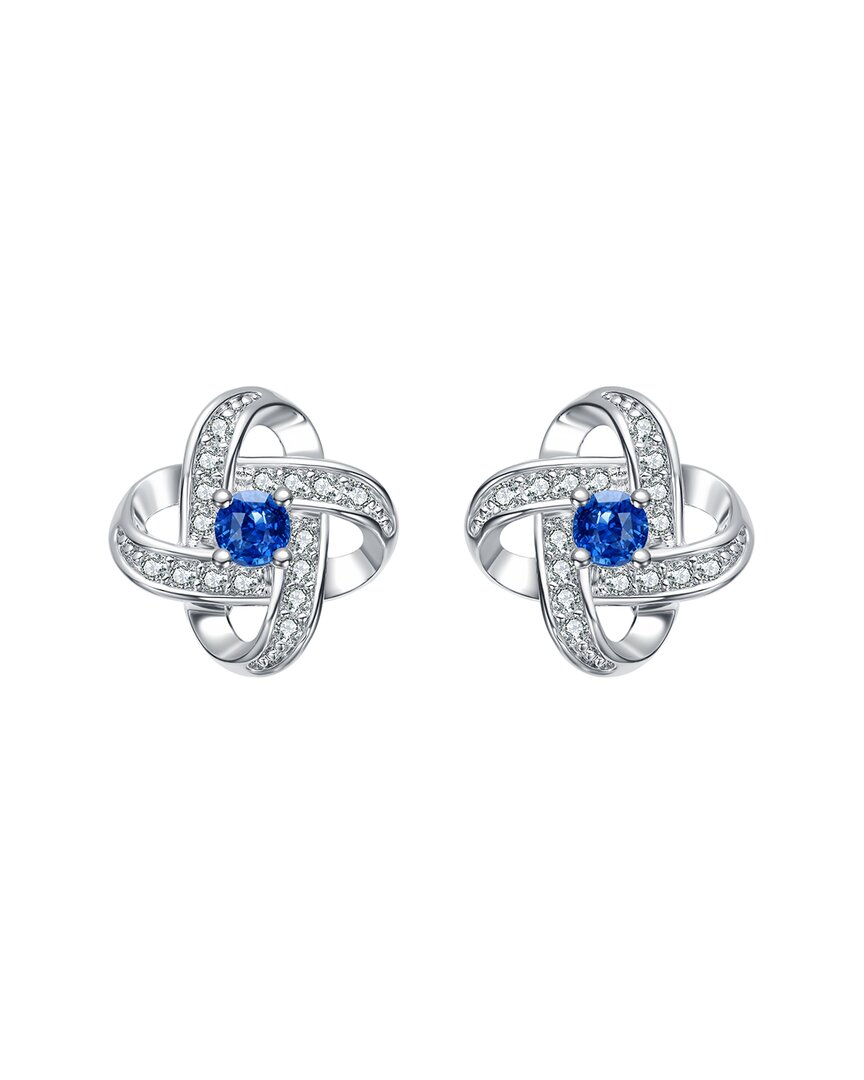 Rachel Glauber Diamond Cz Earrings