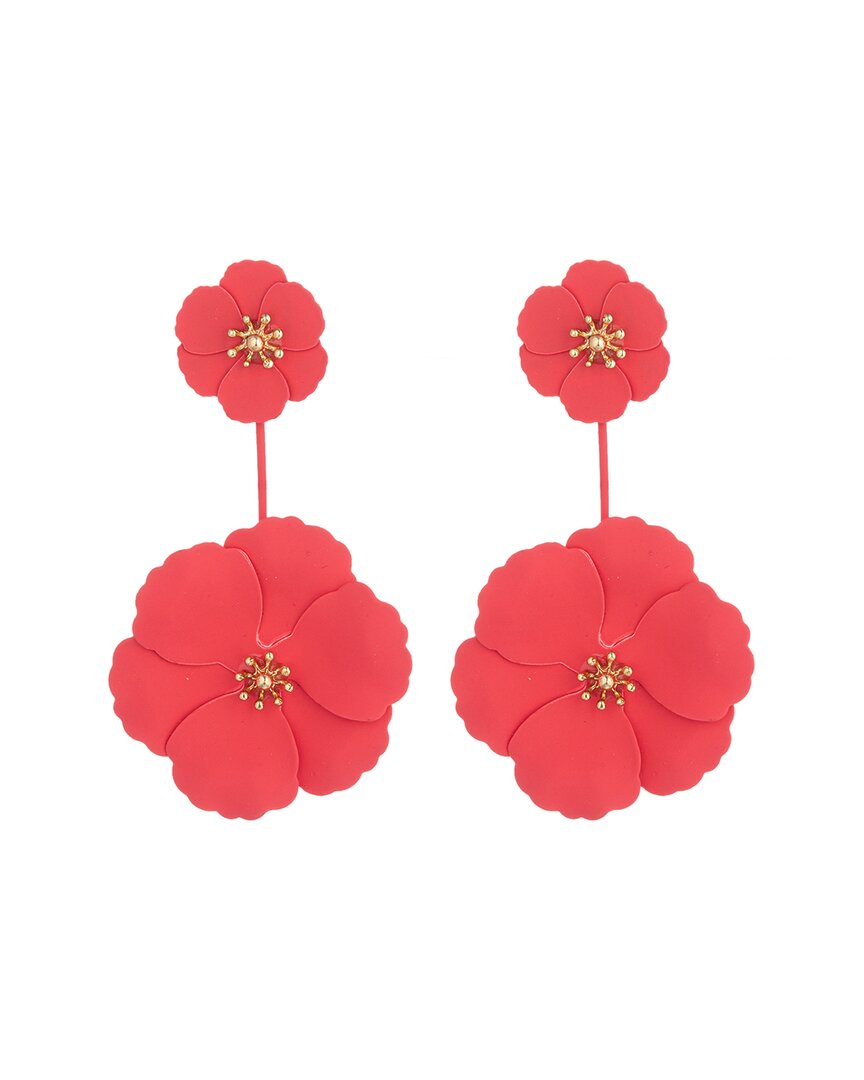 Eye Candy La The Luxe Collection Daisy Floral Earrings