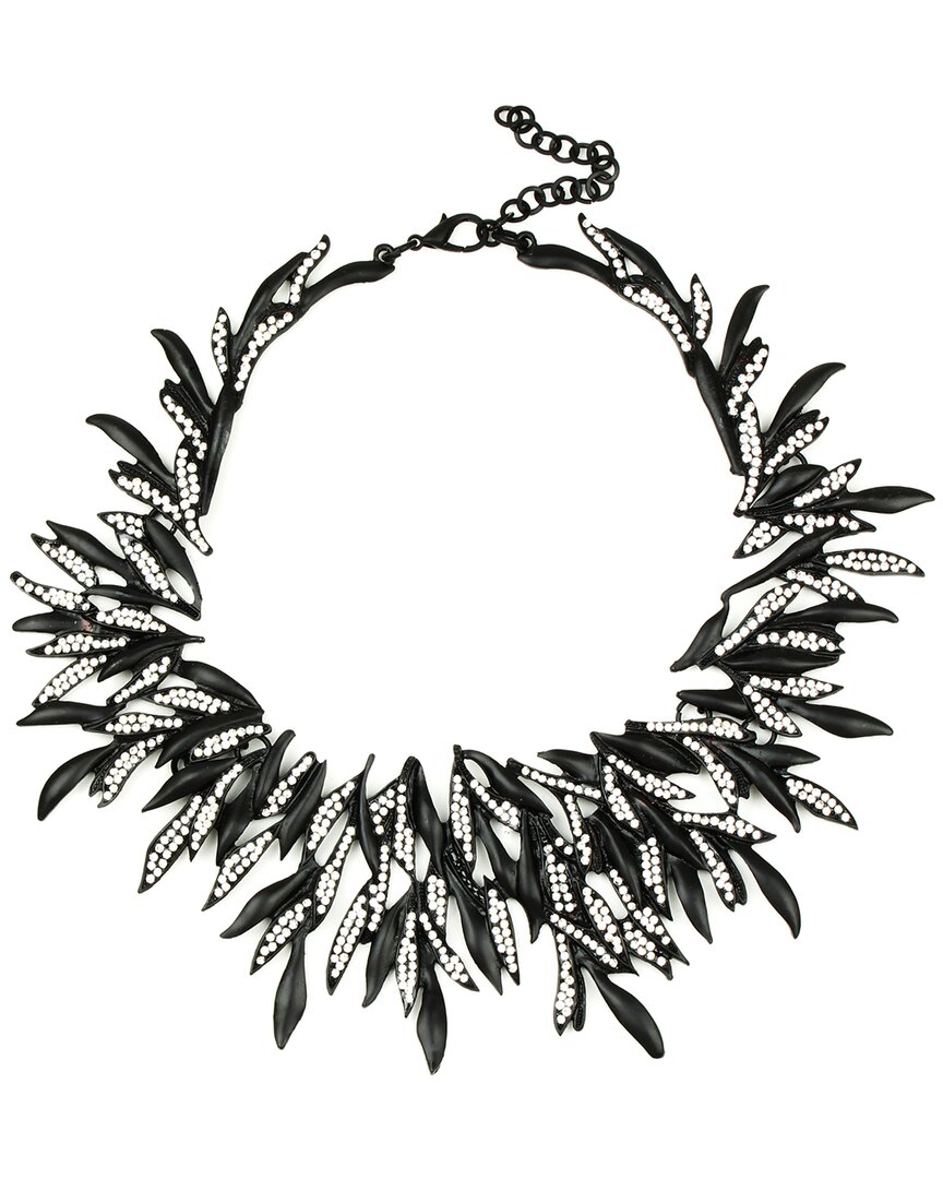 Eye Candy La The Luxe Collection Crystal Fallen Black Necklace