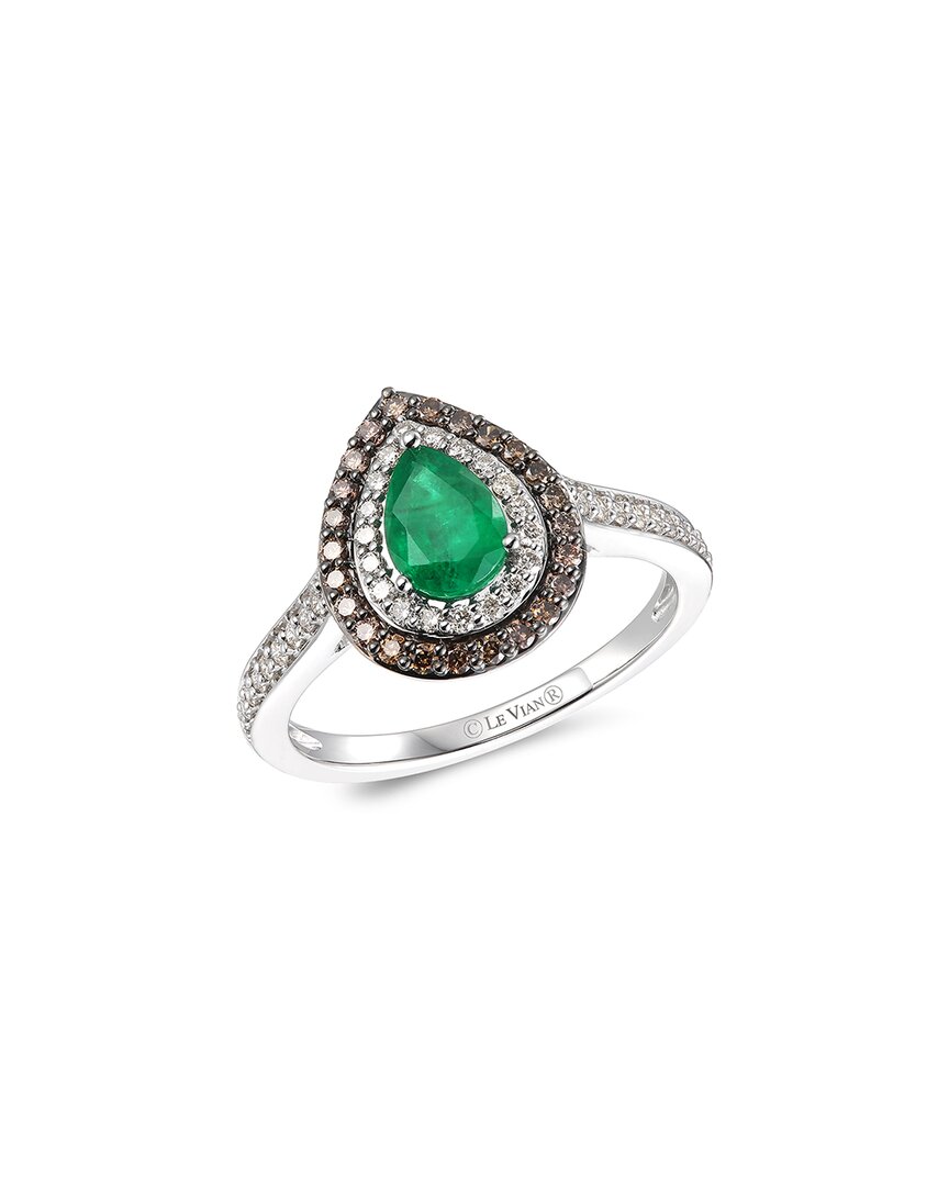 Le Vian ® 14k 0.92 Ct. Tw. Diamond & Emerald Ring