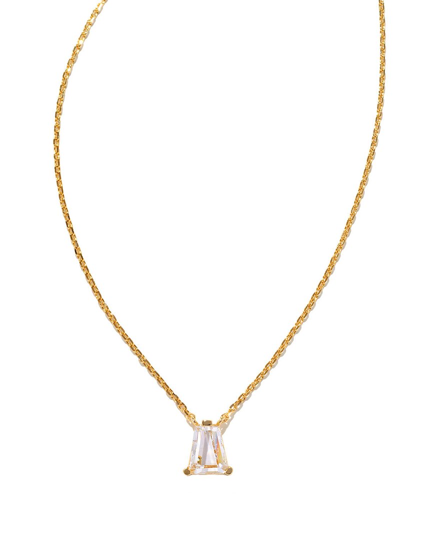 Kendra Scott Blair 14k Cz Pendant Necklace