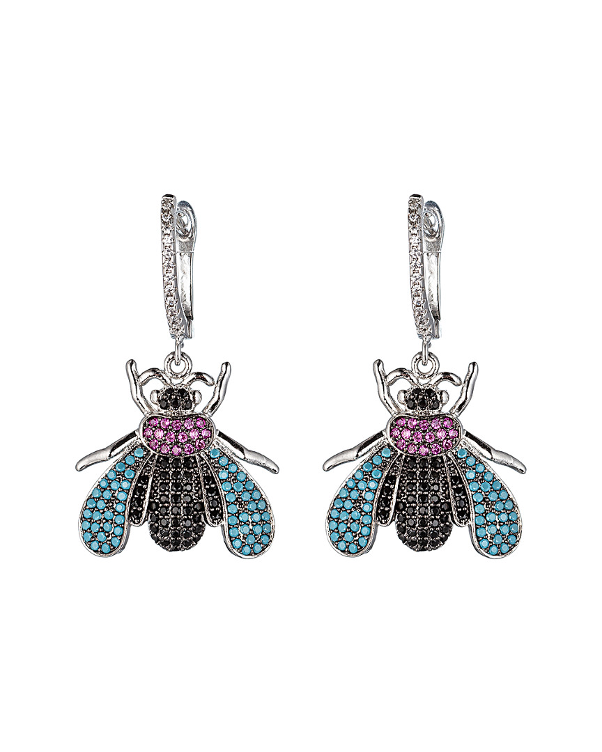 Eye Candy La Bee Victoria Cz Crystal Drop Earring