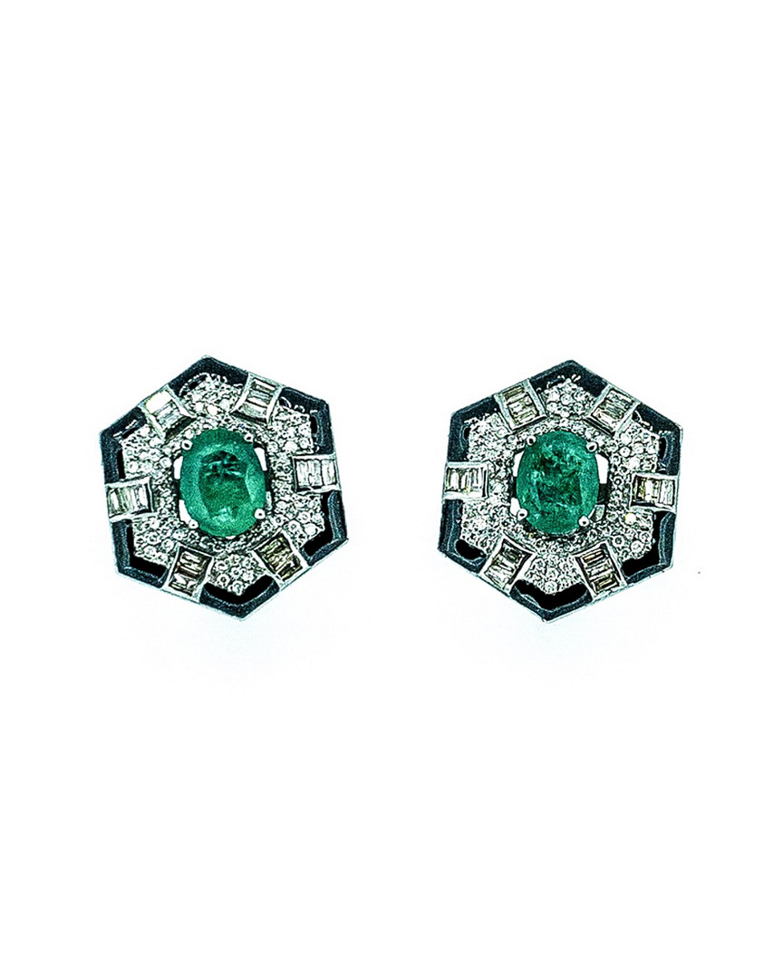 Arthur Marder Fine Jewelry 14k & Silver 7.45 Ct. Tw. Diamond