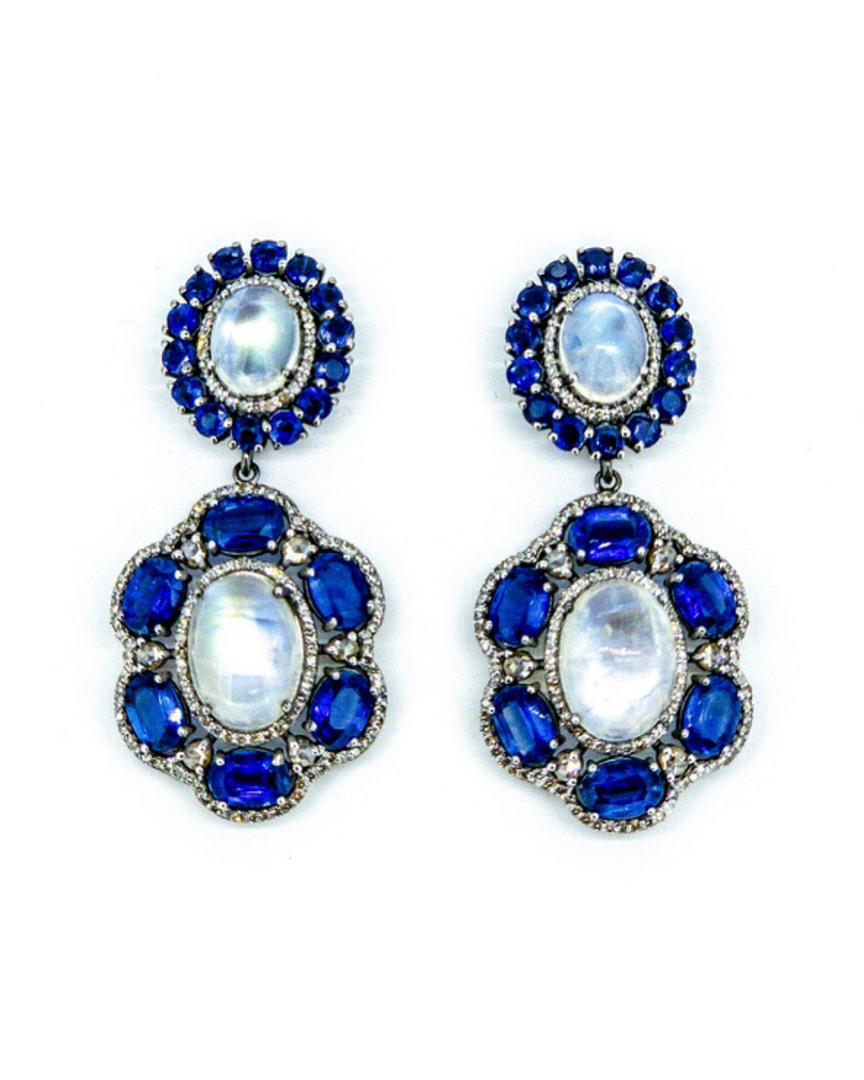 Arthur Marder Fine Jewelry 3.00 Ct. Tw. Diamond & Gemstone Earrings