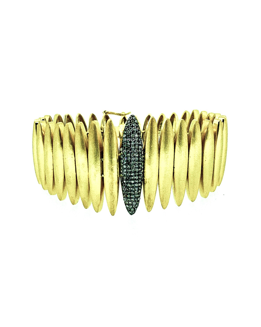 Arthur Marder Fine Jewelry 18k Over Silver 0.70 Ct. Tw. Diamond Bracelet