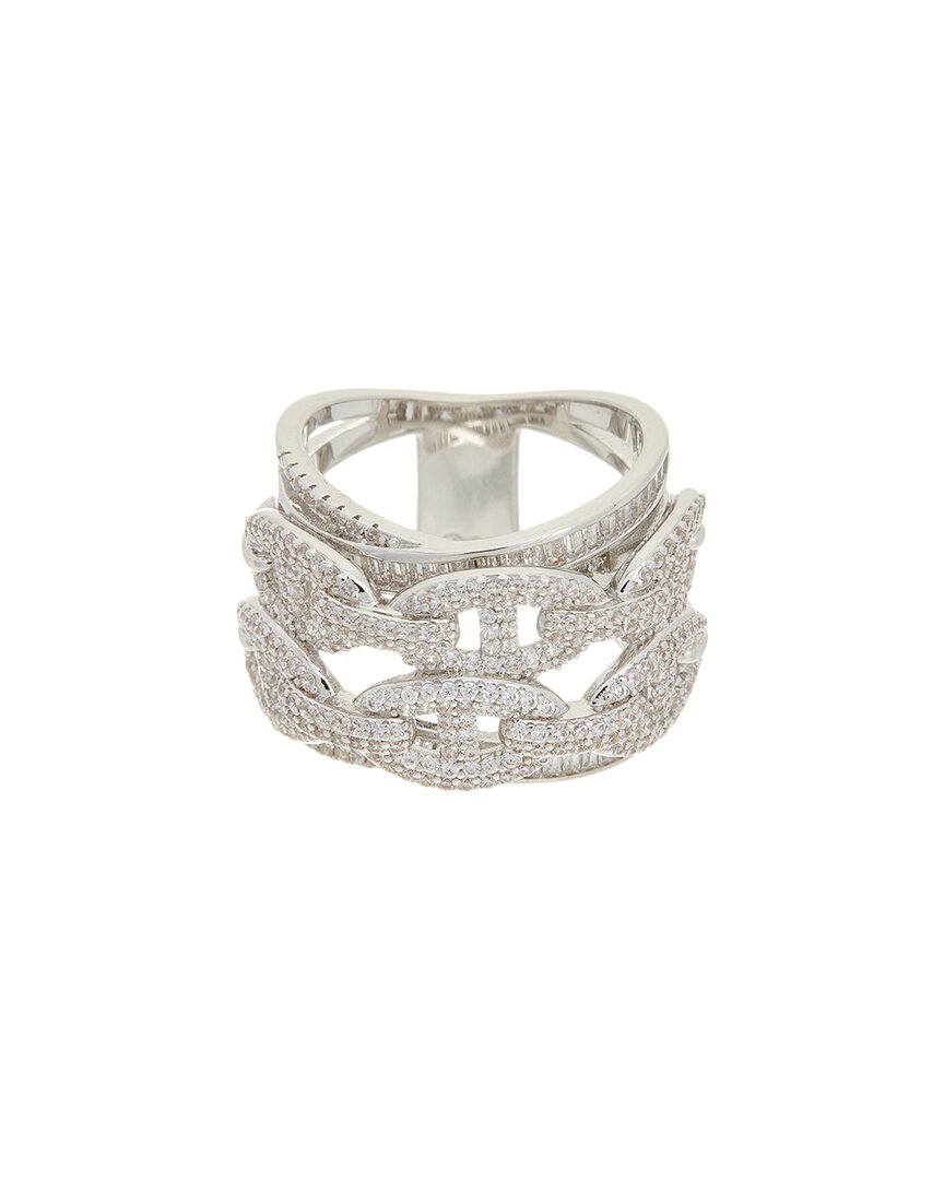 Juvell 18k Plated Cz Ring