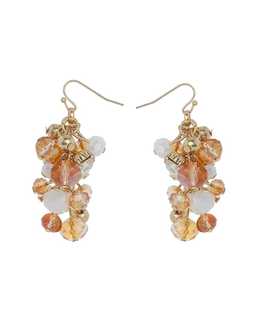 Liv Oliver 18k Plated Earrings In Gold