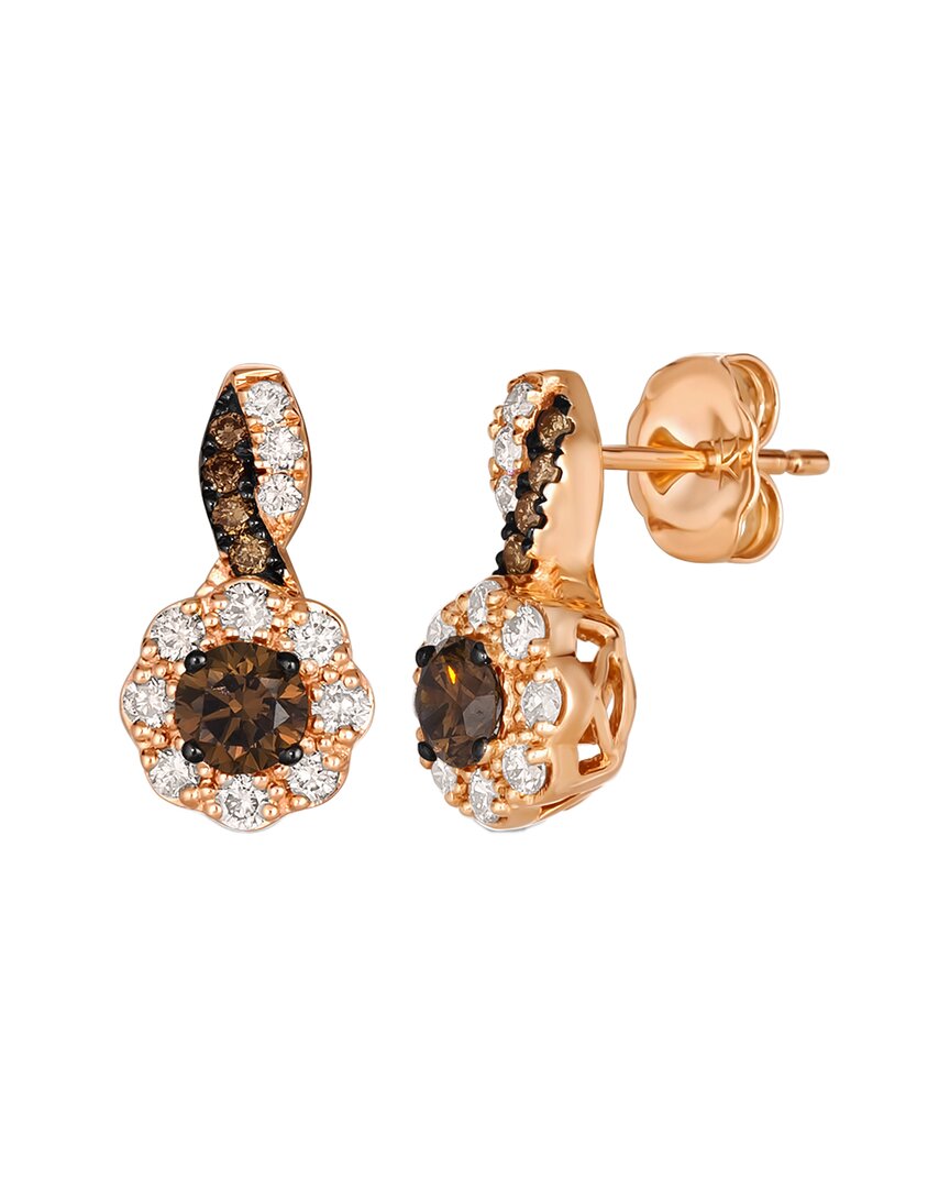 Le Vian ® Chocolate Solitaire 14k Rose Gold 0.75 Ct. Tw. Diamond Drop Earrings