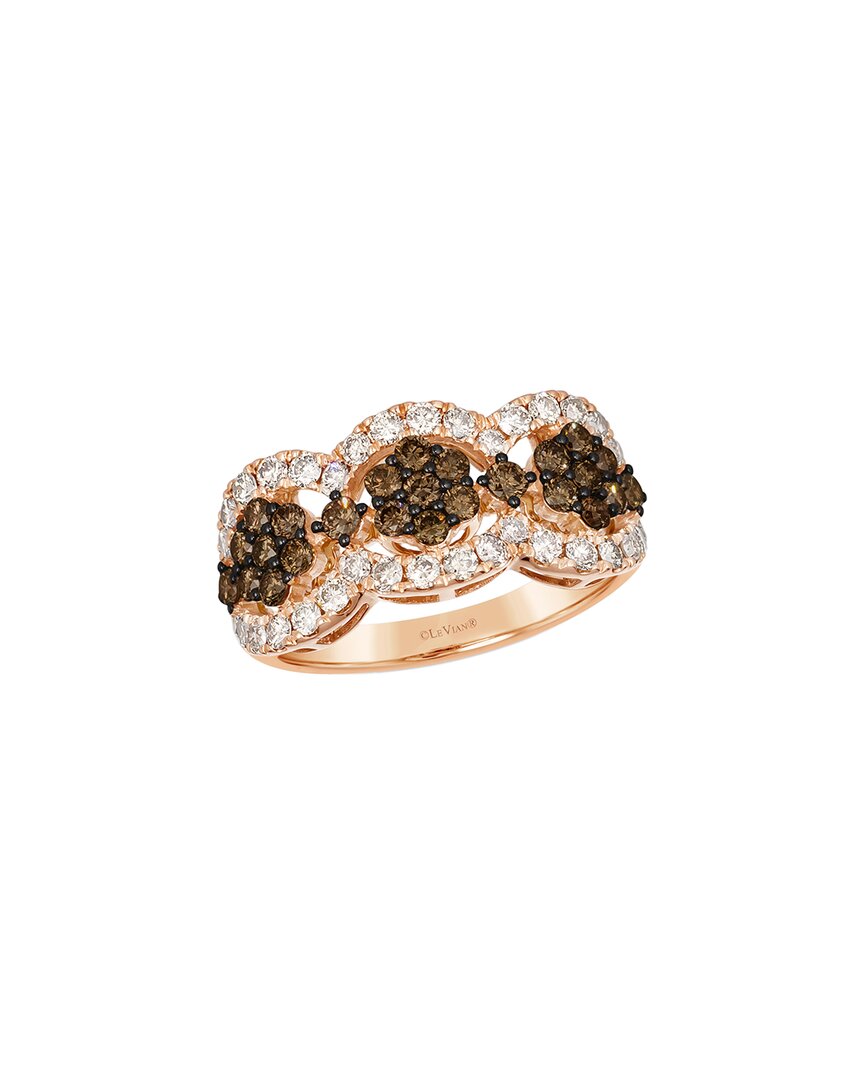 Le Vian ® Chocolate Cluster 14k Rose Gold 1.42 Ct. Tw. Diamond Cocktail Ring