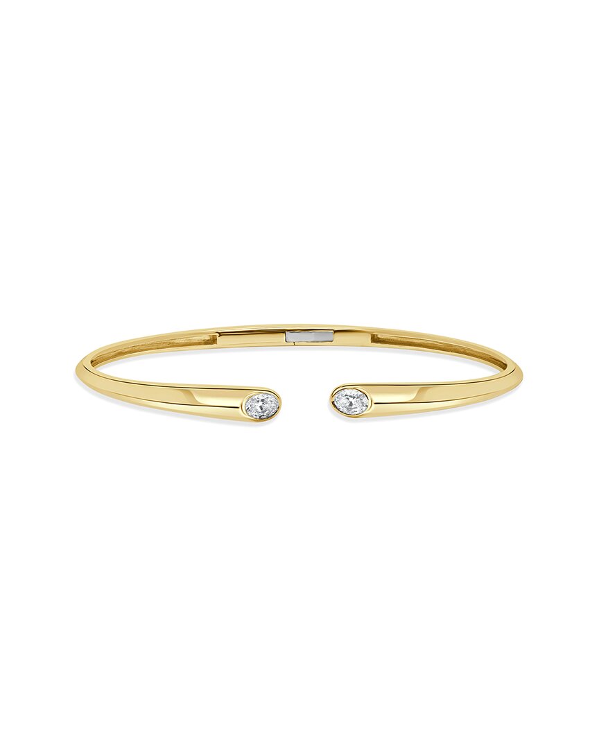 Sabrina Designs 14k 0.48 Ct. Tw. Diamond Open Bangle Bracelet