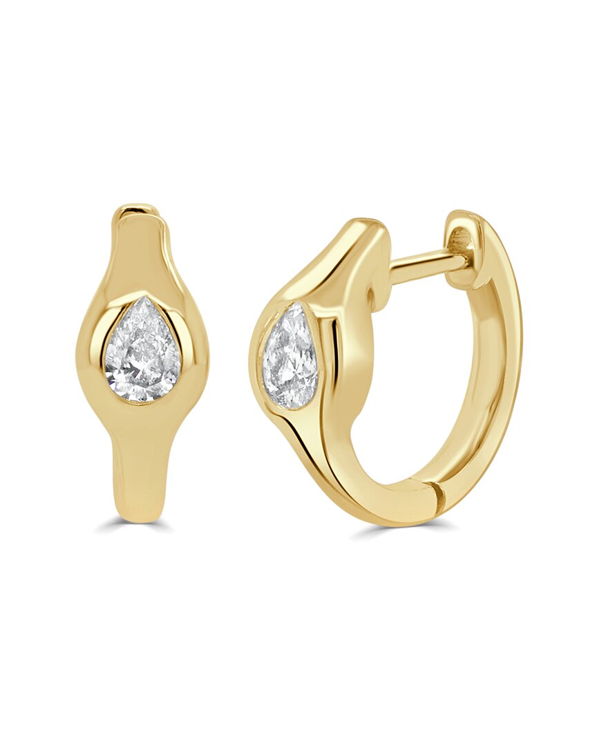 Sabrina Designs 14k 0.32 Ct. Tw. Diamond Huggie Earrings