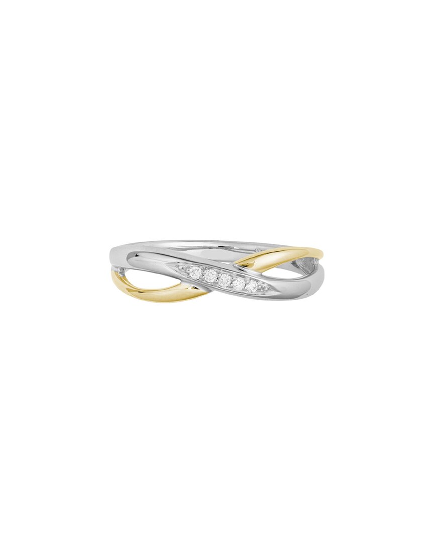 Diamond Select Cuts 14k Two-tone Diamond Ring