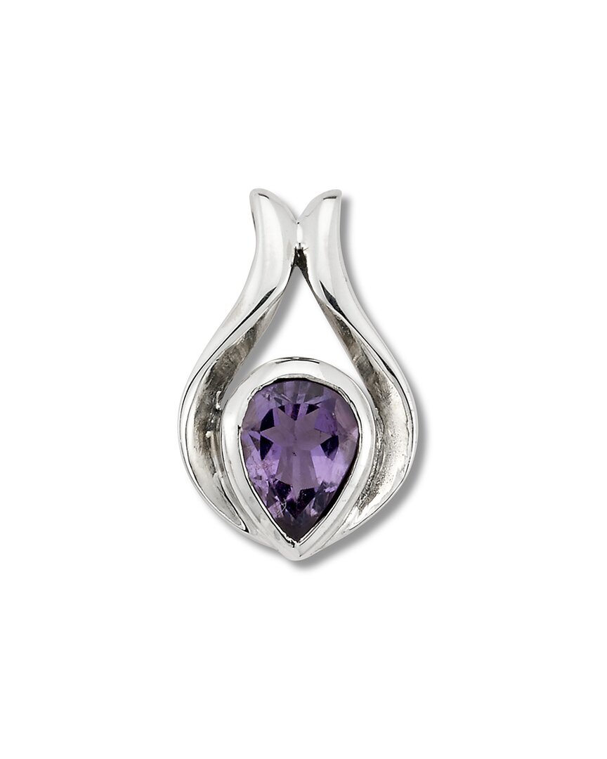 Samuel B. Silver 0.85 Ct. Tw. Amethyst Pendant