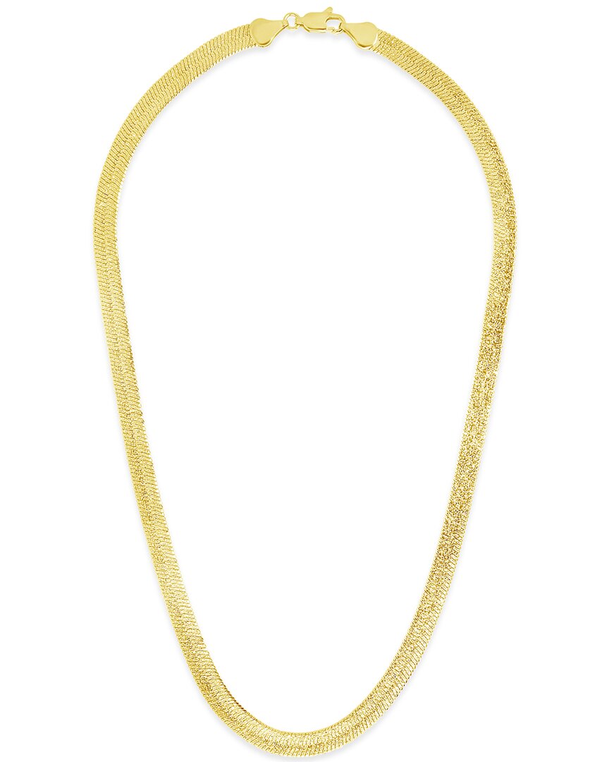 Sterling Forever 14k Plated Bronx Chain Necklace