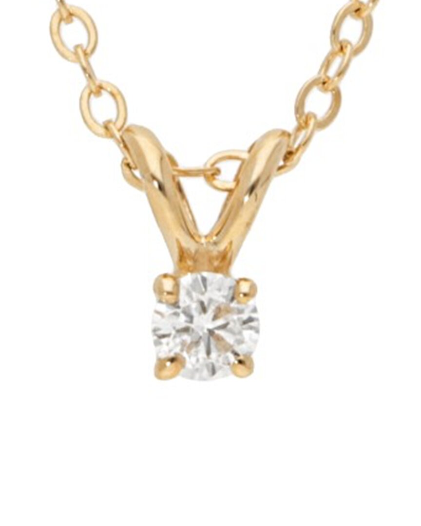Nephora 14k 0.10 Ct. Tw. Diamond Necklace
