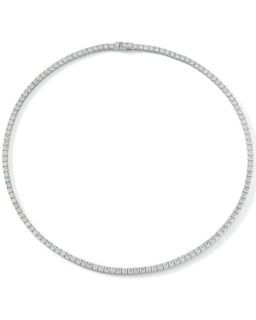Nephora 14k 10.80 Ct. Tw. Diamond Tennis Necklace