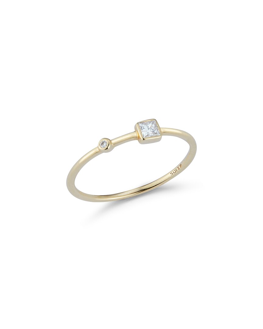 Shop Nephora 14k 0.12 Ct. Tw. Diamond Ring