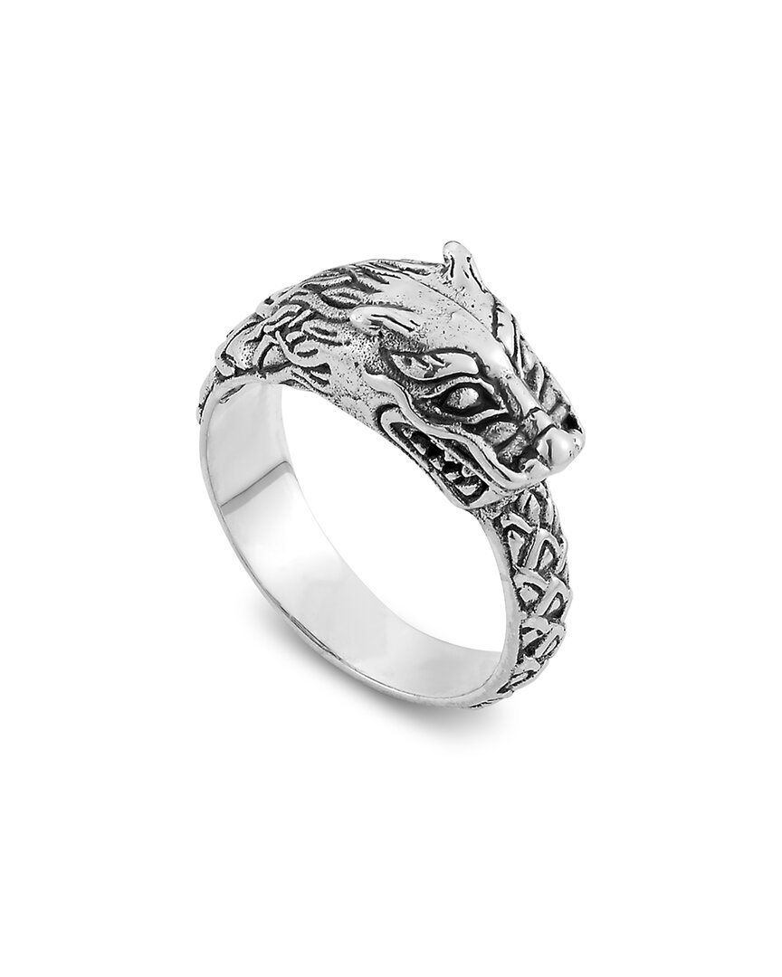 Samuel B. Silver Ouroboros Dragon Ring