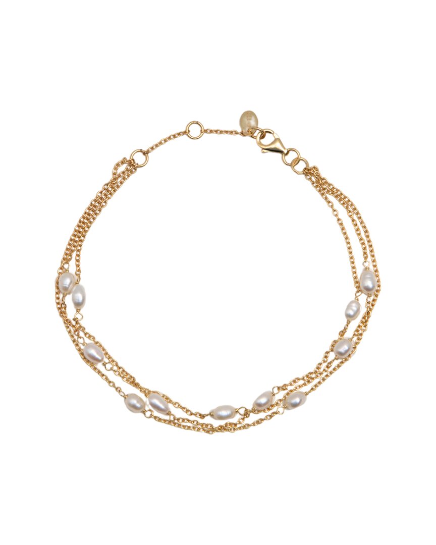 Argento Vivo Silver Pearl Bracelet