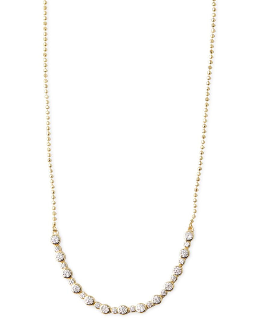 Argento Vivo Silver Cz Necklace