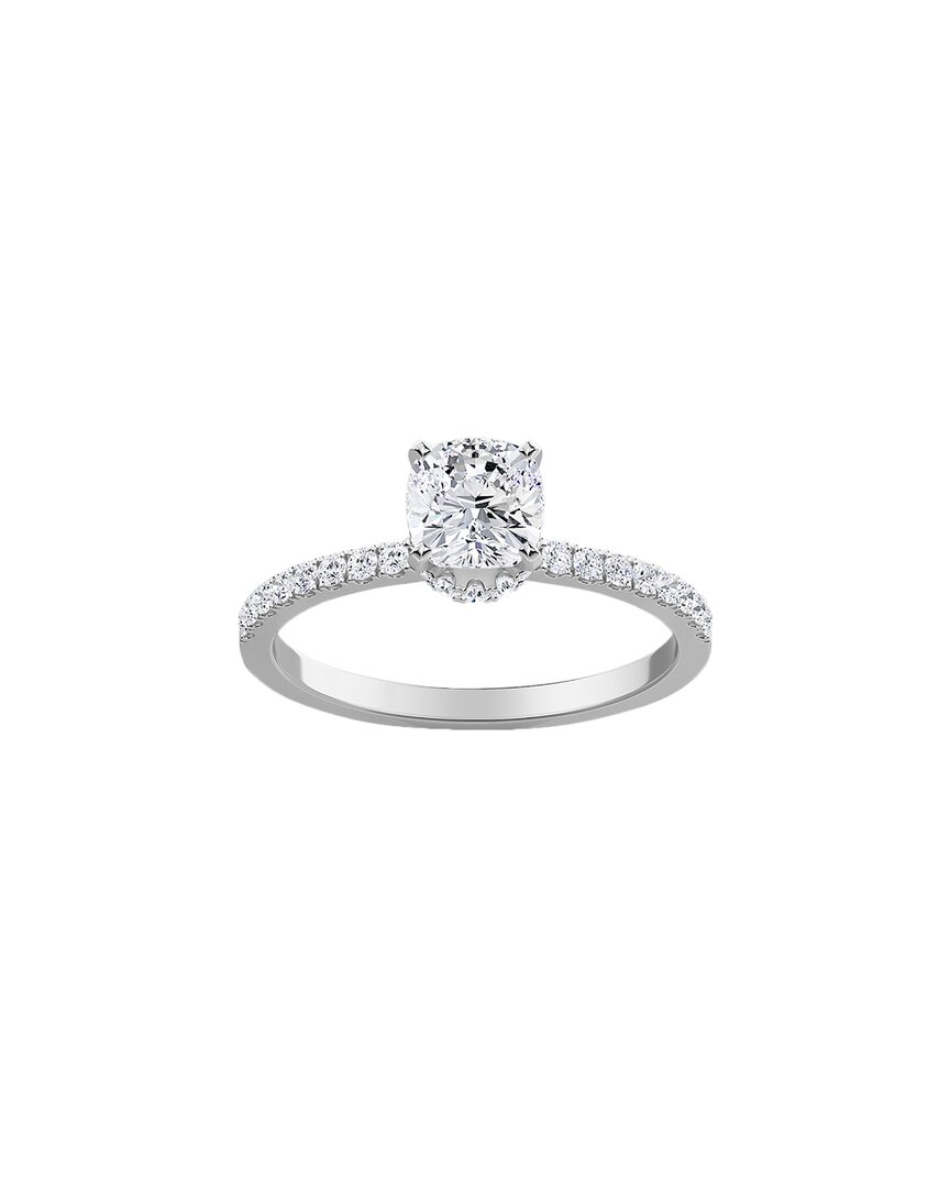 Diana M. Fine Jewelry 14k 1.25 Ct. Tw. Diamond Hidden Halo Half-eternity Ring In White