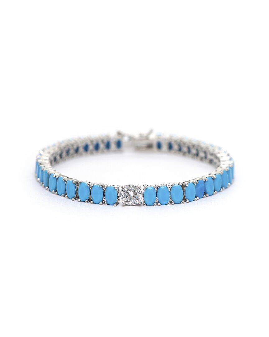 Shop Rivka Friedman Turquoise Cz Bracelet