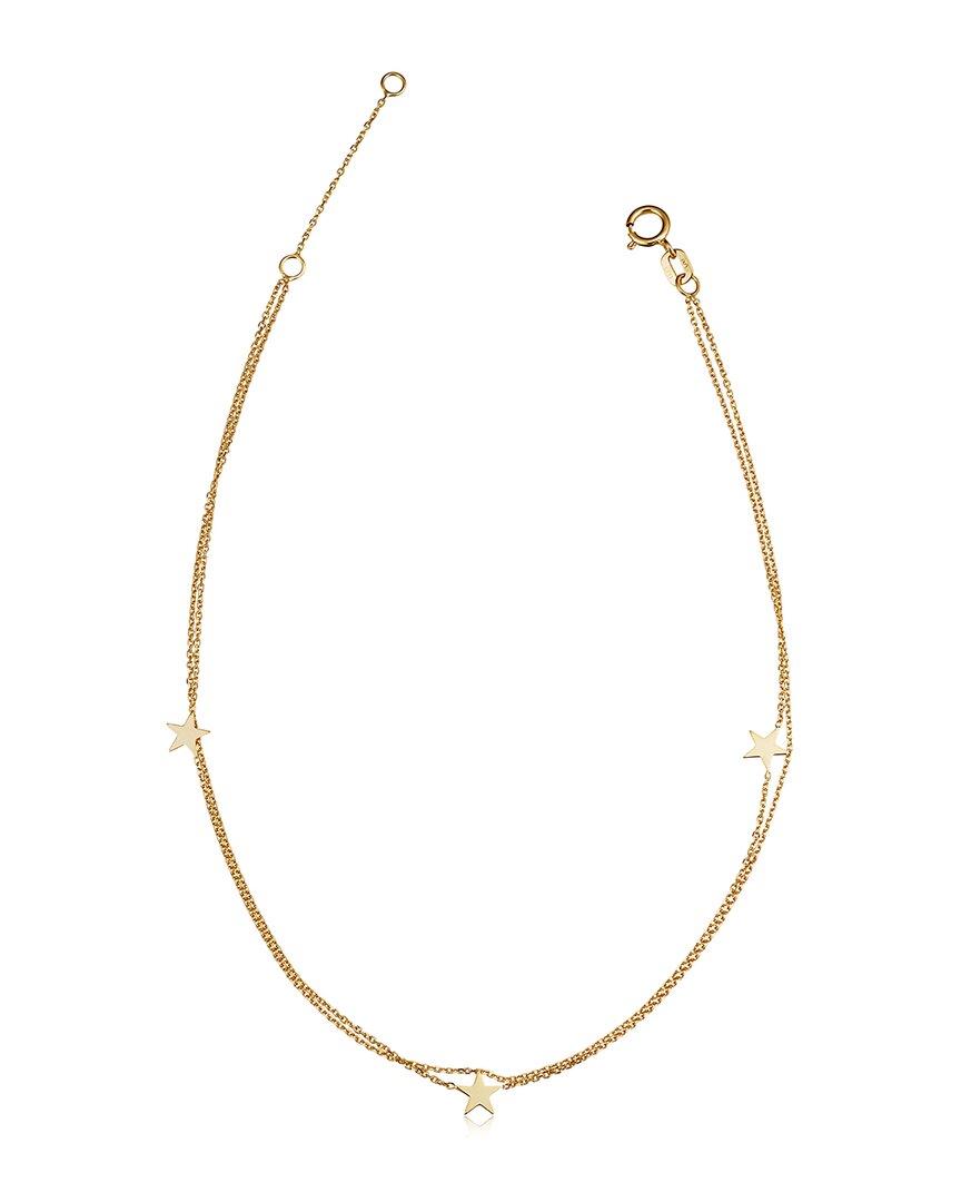 Sabrina Designs 14k Star Ankle Bracelet In Gold