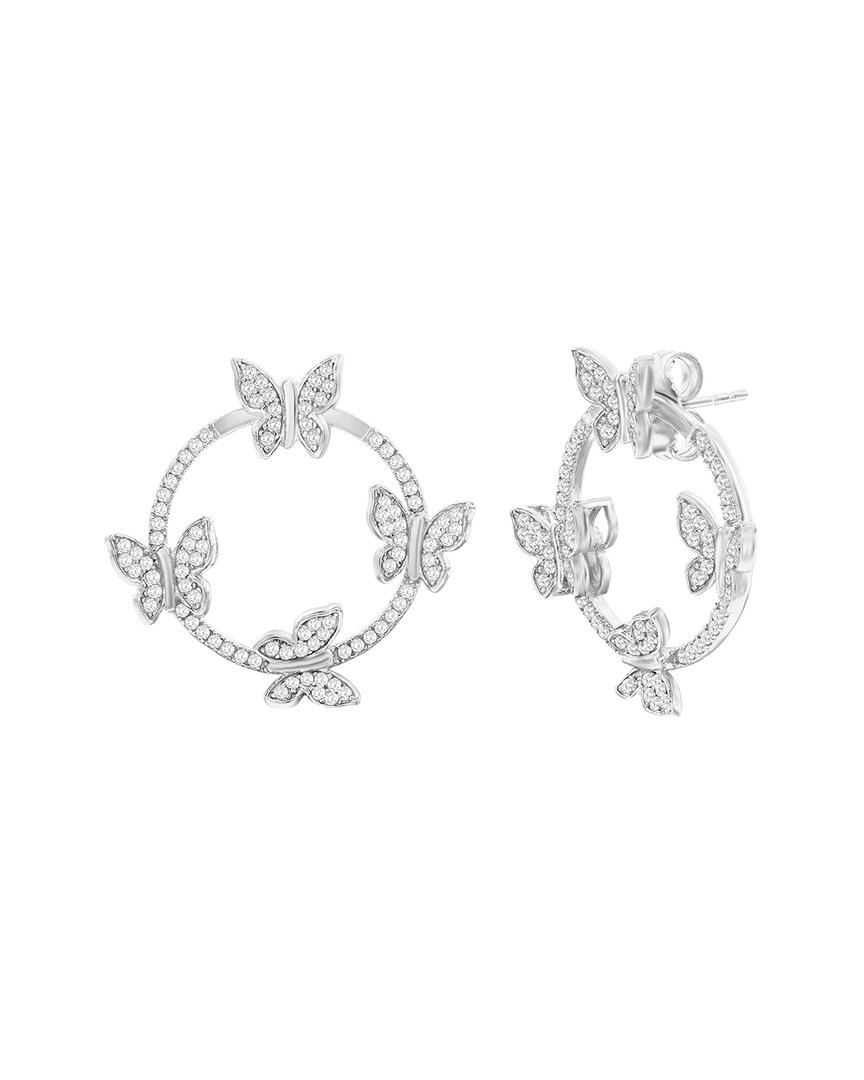 Suzy Levian Cz Jewelry Suzy Levian Silver Cz Earrings