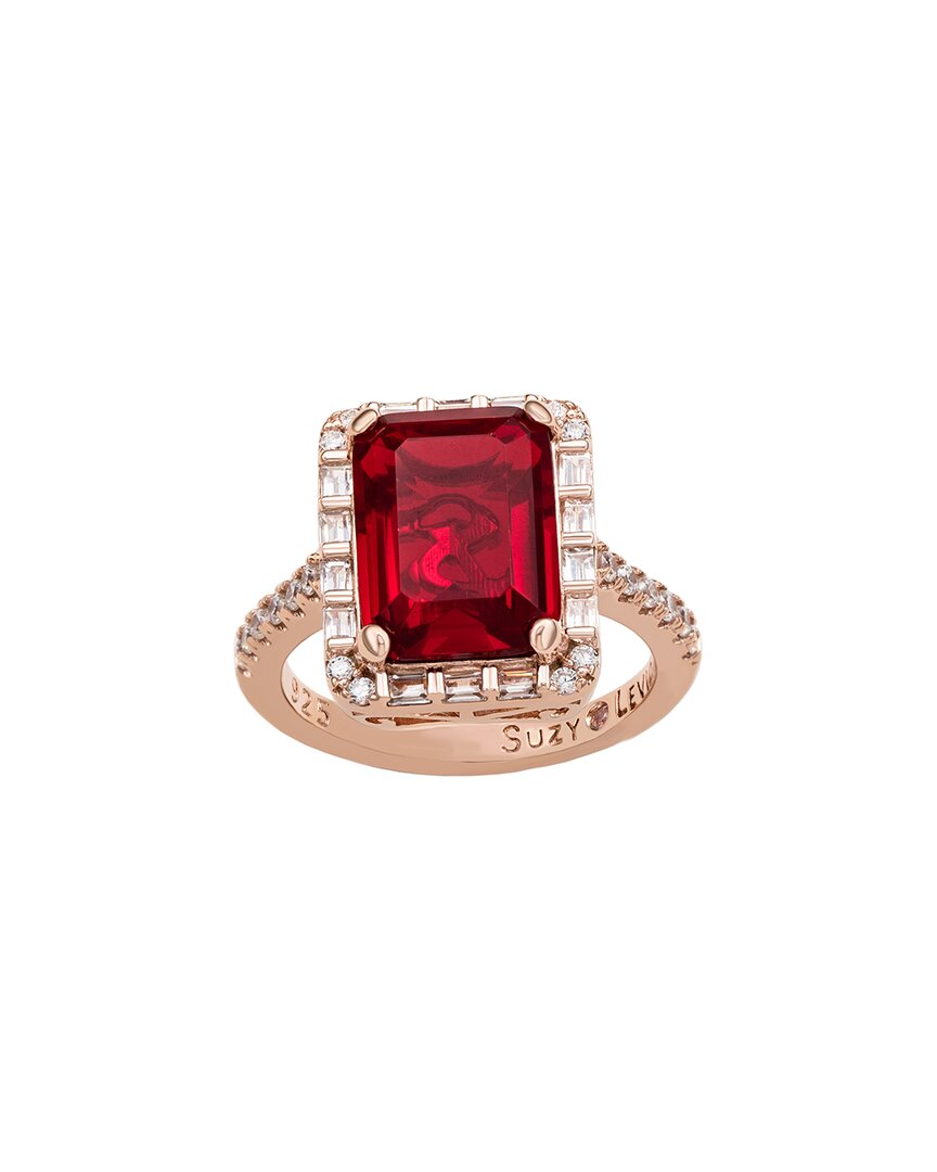 Suzy Levian Cz Jewelry Suzy Levian Silver Cz Large Cocktail Ring