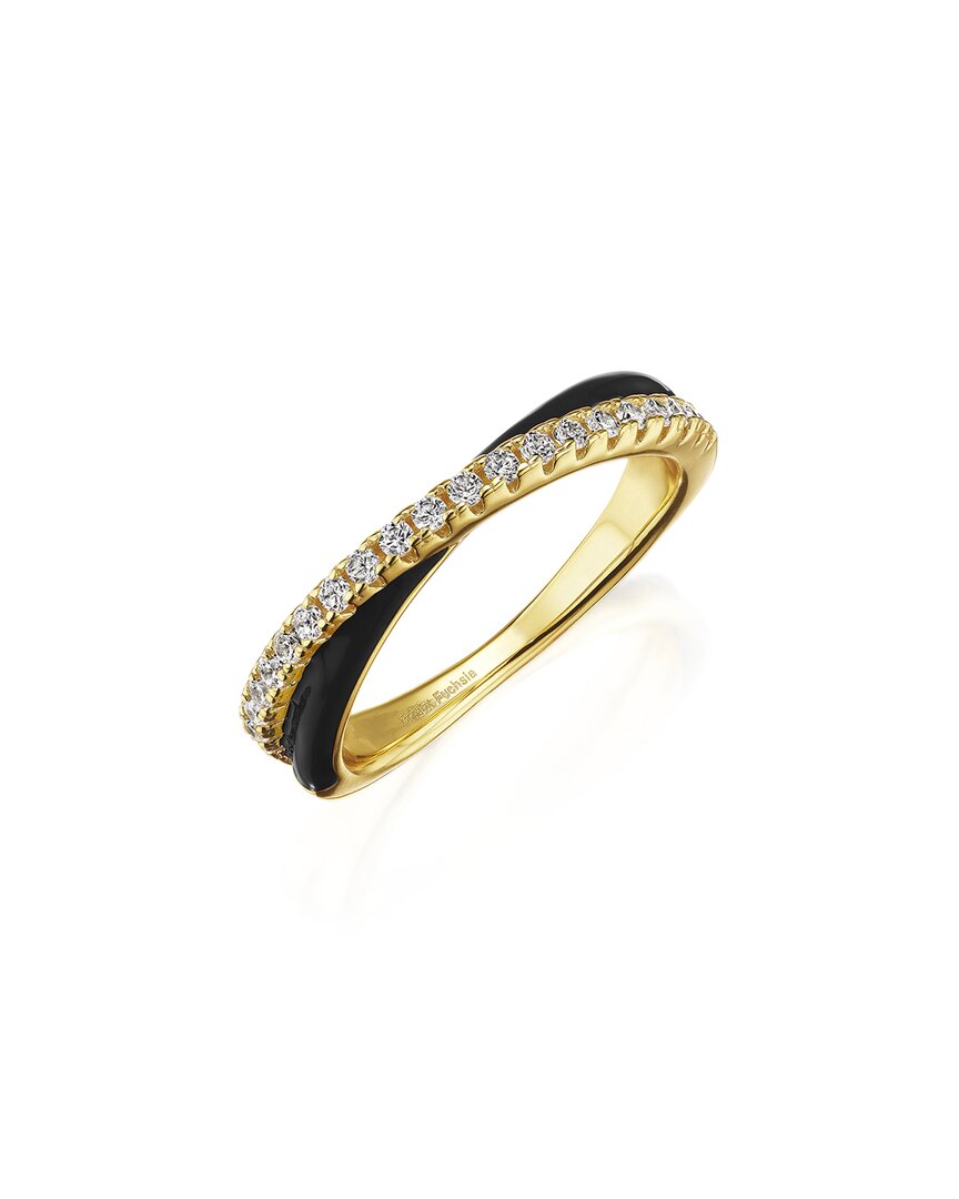 Shop Bright Fuchsia Nyc Silver Sapphire Stackable Ring