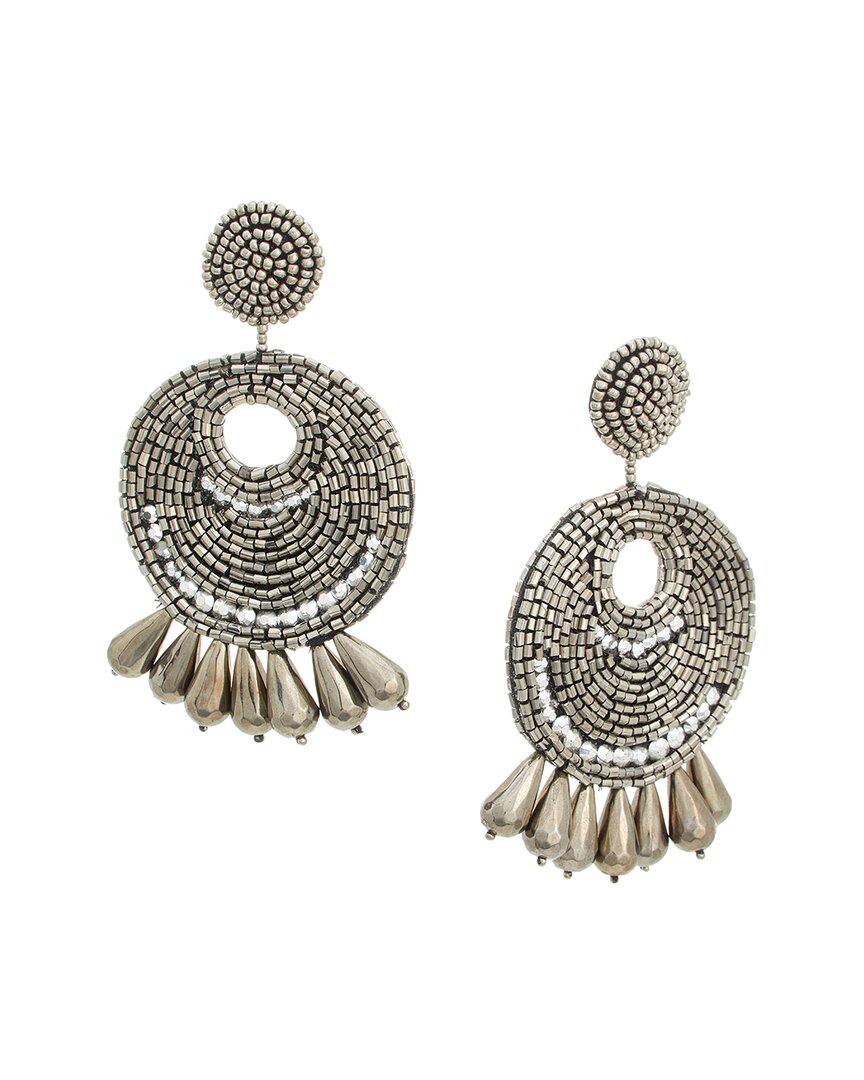 Kenneth Jay Lane Dangle Earrings In Metallic