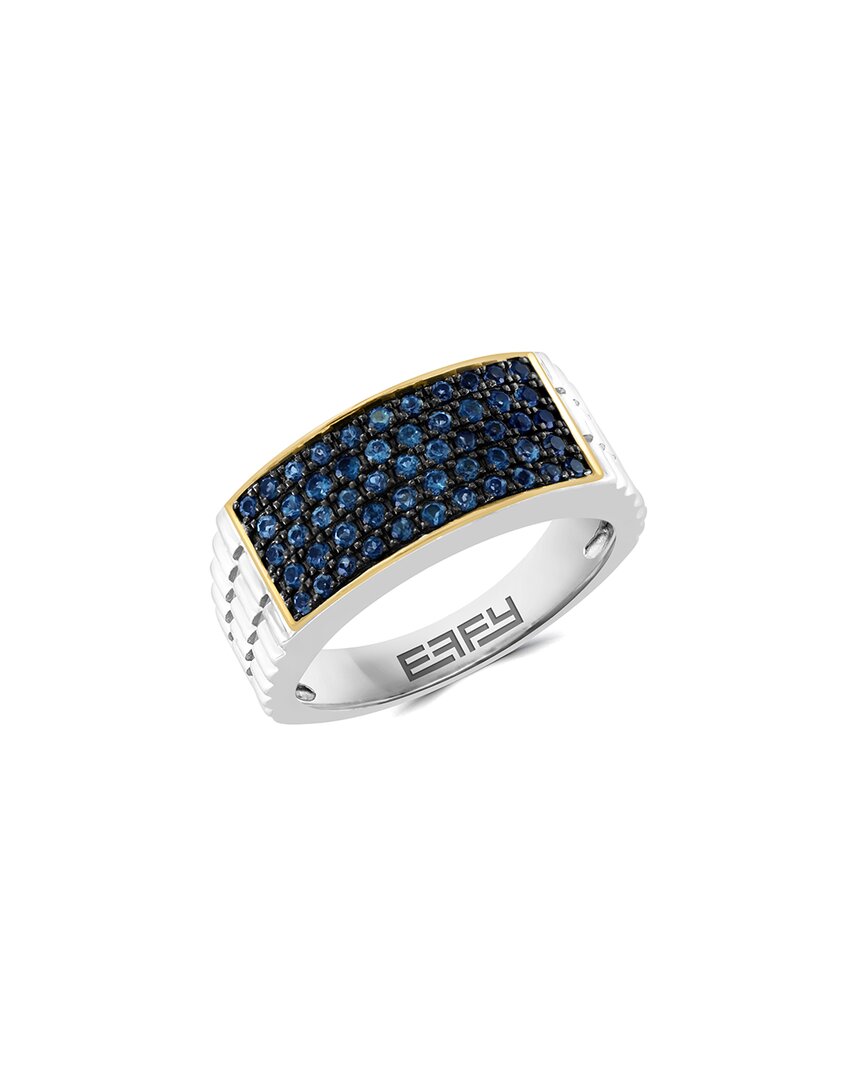 Effy Fine Jewelry Silver 0.80 ct. tw. London Blue Topaz Ring