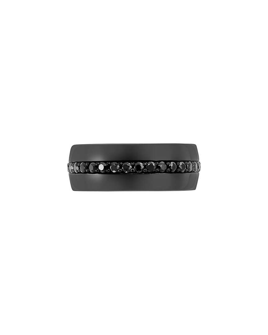 Effy Fine Jewelry Silver 1.11 ct. tw. Black Sapphire Ring