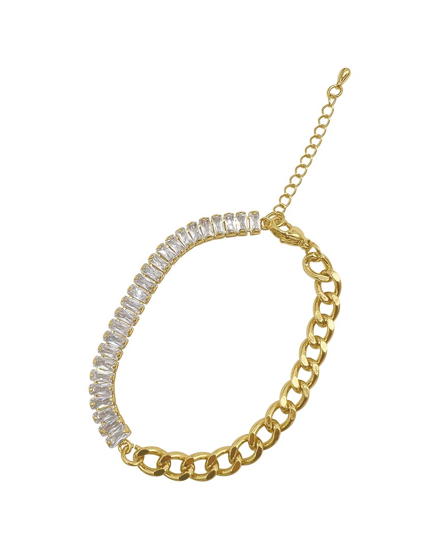 Adornia 14k Plated Chain Bracelet