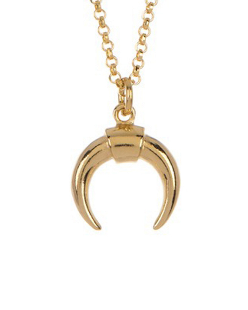 Shop Adornia 14k Over Silver Horn Necklace