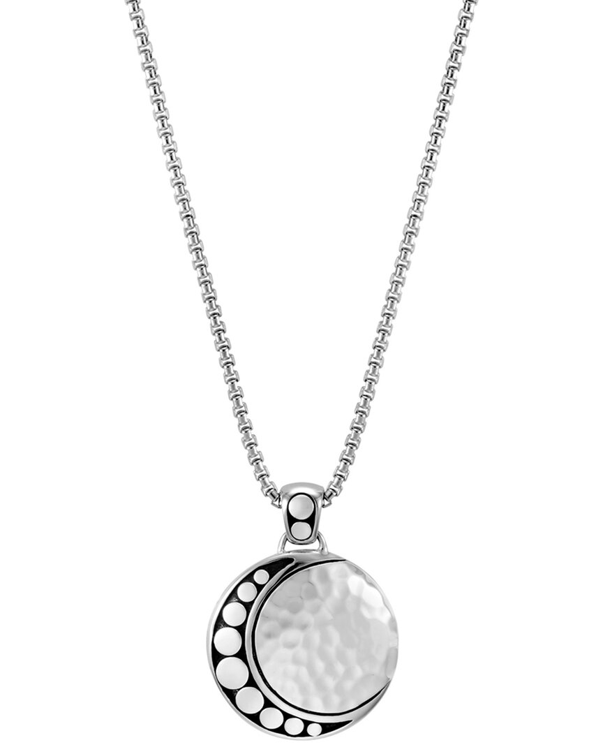 John Hardy Dot Dot Silver Pendant Necklace