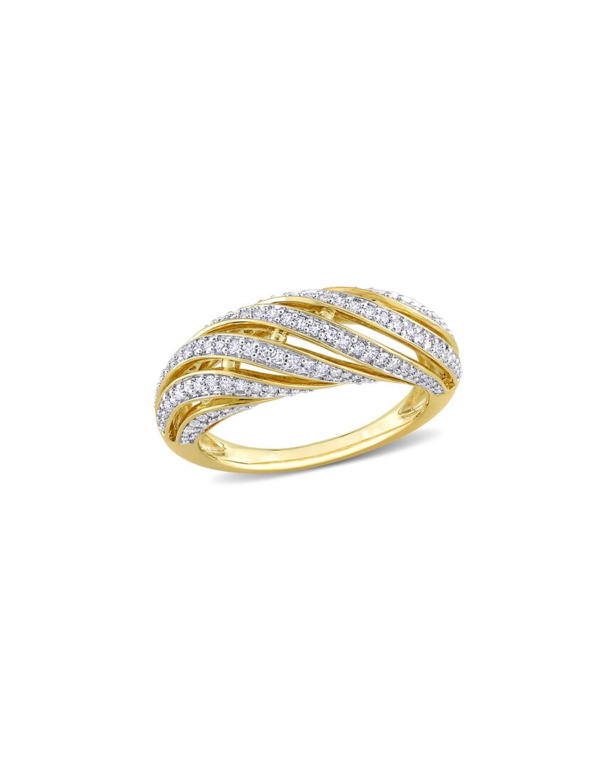 Rina Limor 14k 0.50 Ct. Tw. Diamond Swirl Ring