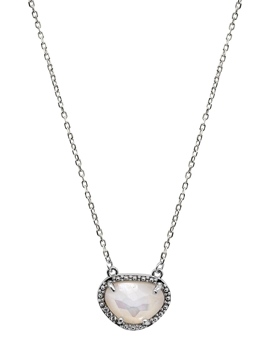 Shop Adornia Fine Jewelry Silver June Birthstone Necklace