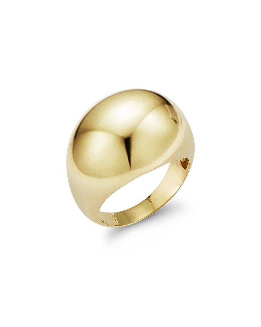 Chloe & Madison Chloe And Madison 14k Over Silver Bold Dome Ring