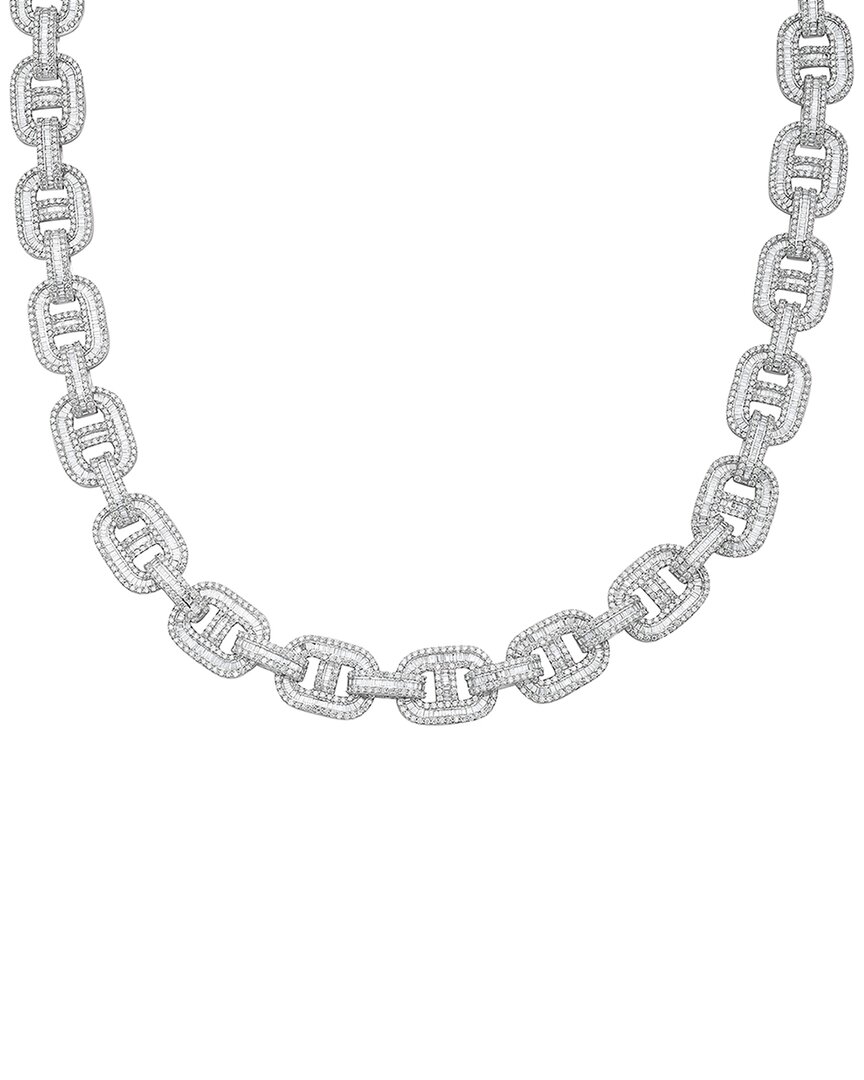 Diamond Select Cuts 14k 25.50 Ct. Tw. Diamond Oversized Link Necklace