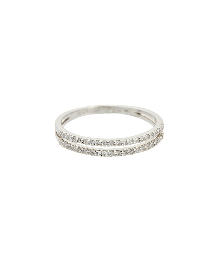Maitre De Diamant 14k 0.18 Ct. Tw. Diamond Ring In Gold