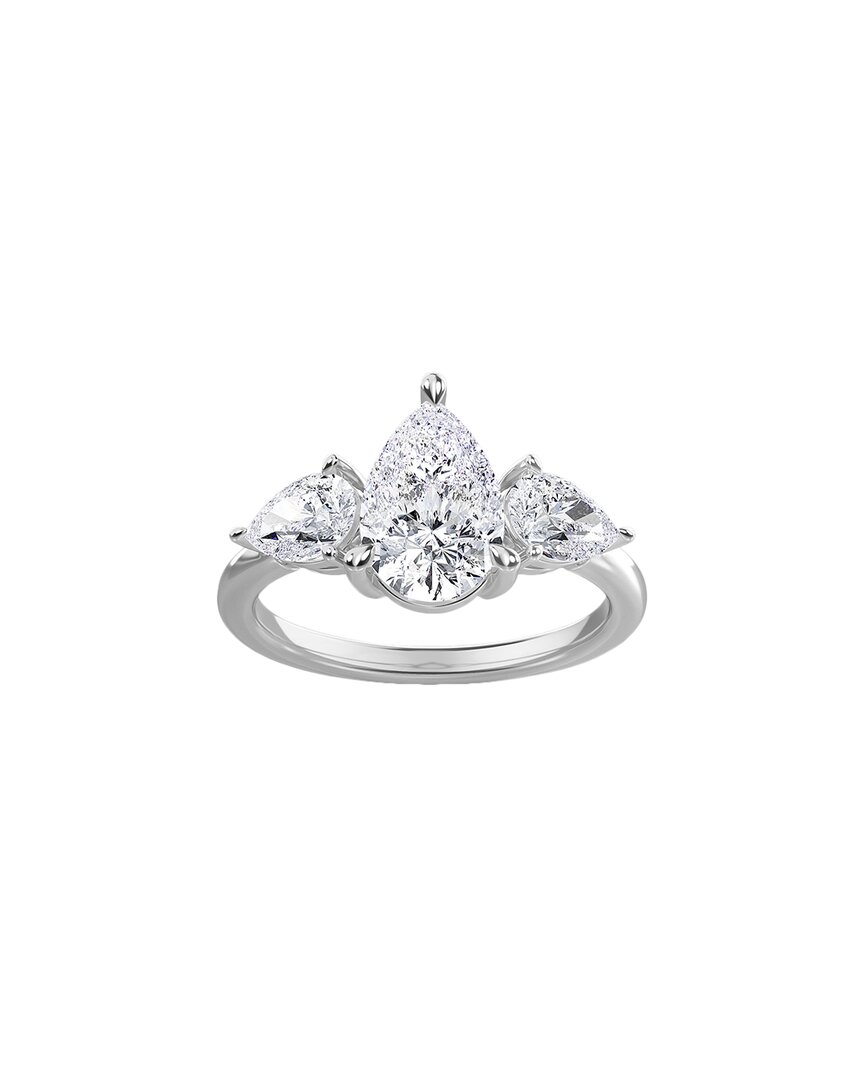 Diana M. Fine Jewelry 14k 3.45 Ct. Tw. Diamond Ring In Metallic