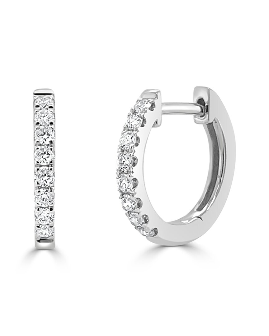 Sabrina Designs 14k 0.25 Ct. Tw. Diamond Huggie Earrings