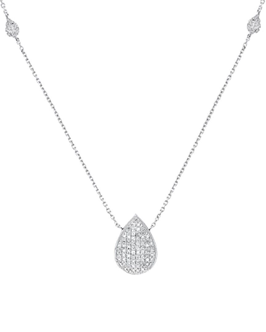 Diana M. Fine Jewelry 14k 0.25 Ct. Tw. Diamond Necklace