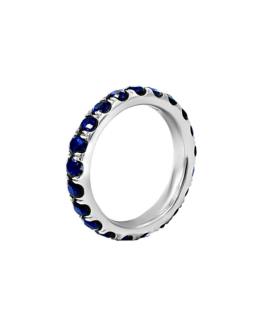 Diana M. Fine Jewelry 18k 2.50 Ct. Tw. Sapphire Ring In Blue