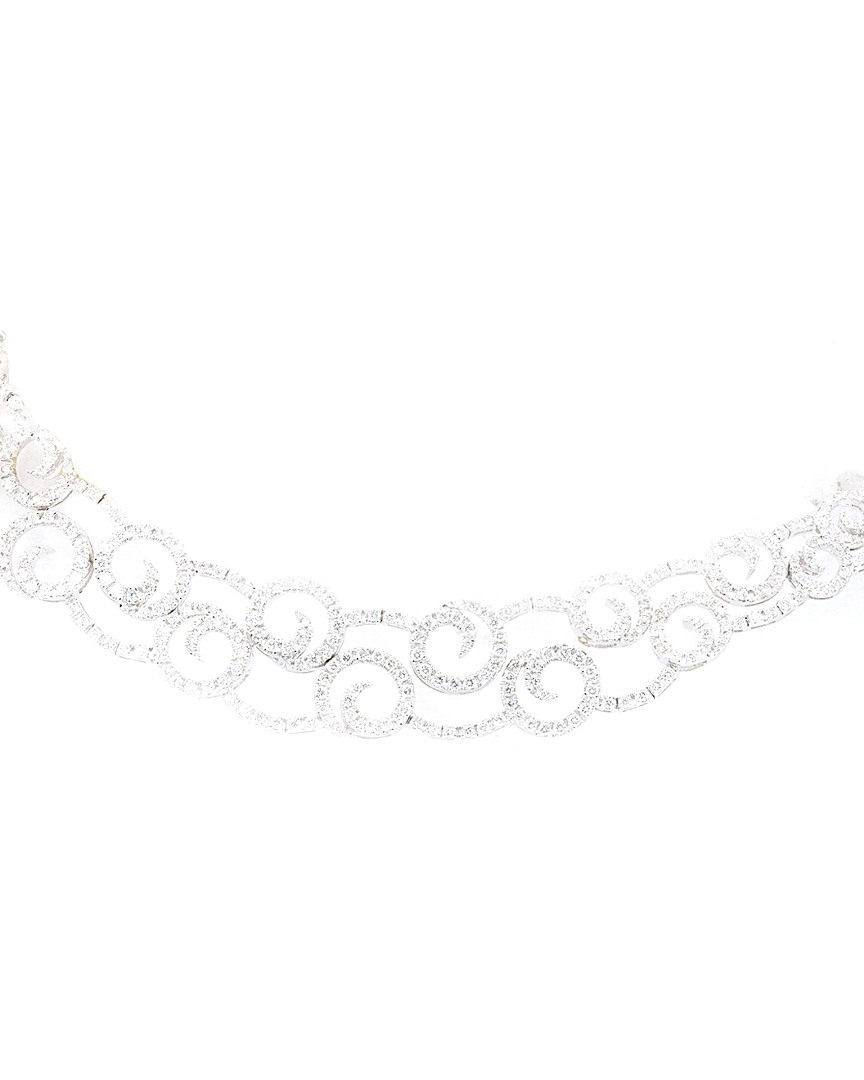 Diana M. Fine Jewelry 18k 15.00 Ct. Tw. Diamond Necklace