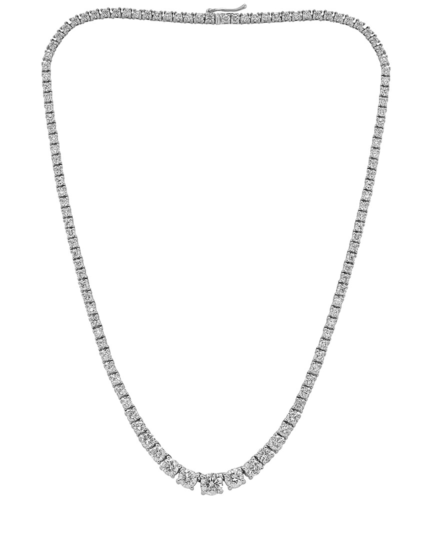 Diana M. Fine Jewelry 18k 14.00 Ct. Tw. Diamond Necklace